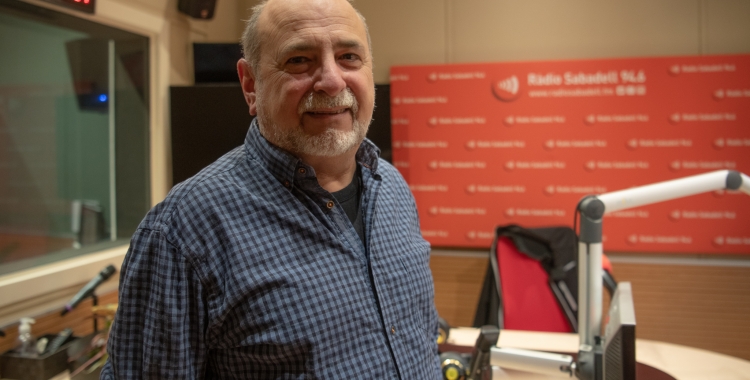 Martí Rovira als estudis de Ràdio Sabadell | Roger Benet