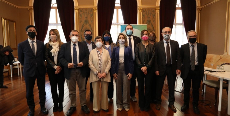 Foto de família aquest migdia al Principal | Ajuntament de Sabadell, Cedida 