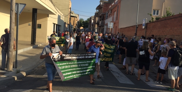 Protestes contra el tancament del CAP del Poblenou | Arxiu