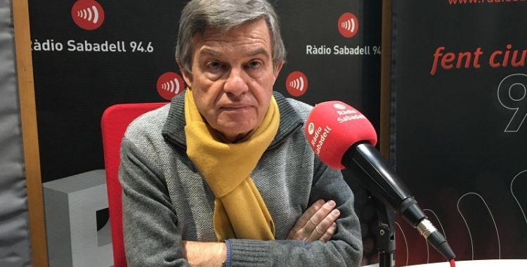 Joan B. Casas, a Ràdio Sabadell | Arxiu