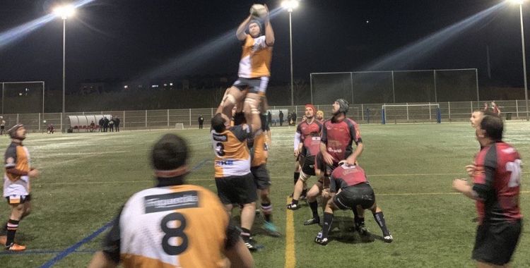 El Sabadell Rugby Club disputant el partit contra els Senglars de Torroella | Sabadell Rugby Club