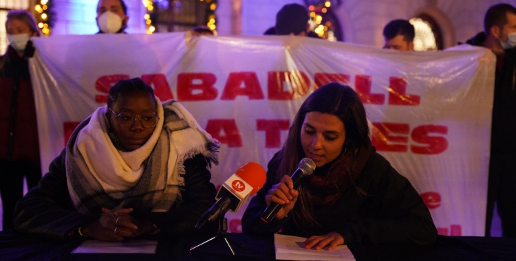 La roda de premsa d'aquesta tarda | Cedida Àlex Meyer 