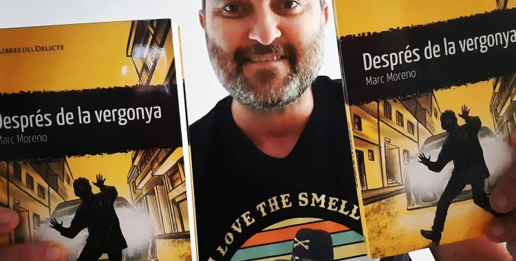 Dames del Crim: 'Després de la vergonya', un thriller introspectiu i psicològic escrit per Marc Moreno i editat per Llibres del Delicte