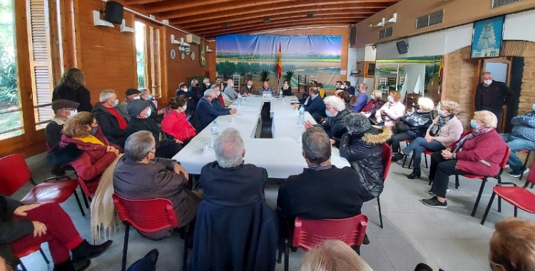 L'acte de commemoració de la Constitució s'ha fet a la Masia de Can Rull/ Karen Madrid