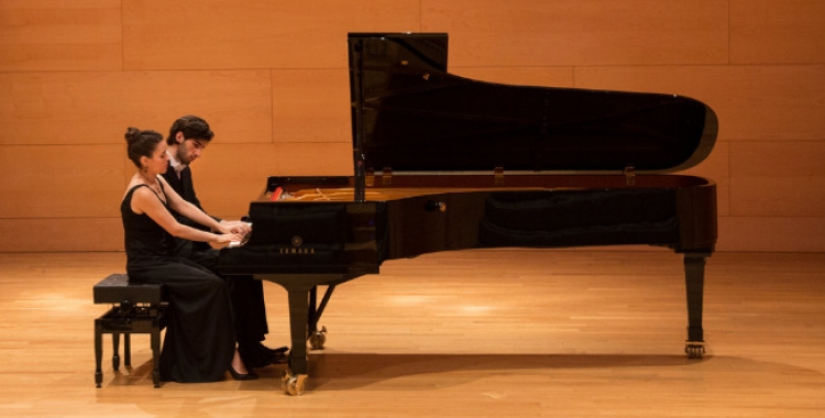 El divendres 11 de febrer es podrà sentir 'Piano a quatre mans', amb Sánchez & Fortuny | Cedida
