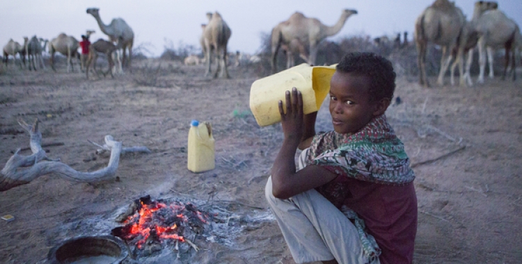 Un nen pastor de camells a Kènia | ACN