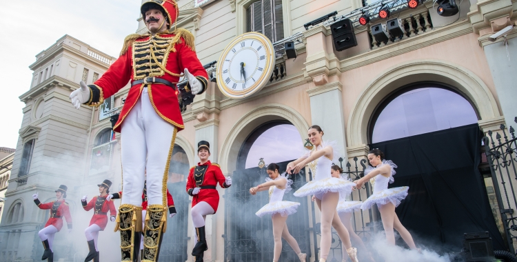 Una de les escenes de l'espectacle 'Somriu al Nadal' | Roger Benet