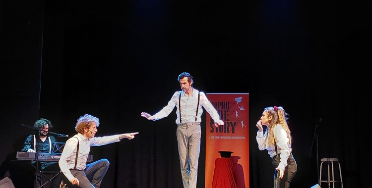 L’actor Xavi Duch donarà el tret de sortida amb el seu espectacle Impro Side Story