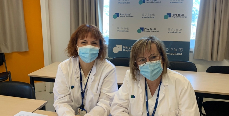 Montse Torras i Noemí Llevadot