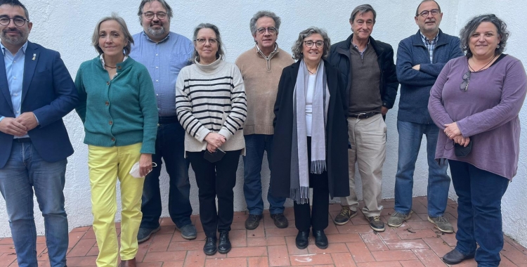Membres d'entitats i partits que impulsen la moció | Ràdio Sabadell 