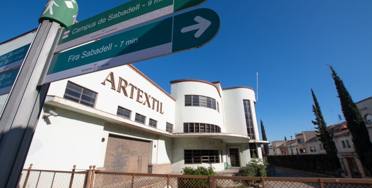Imatge de l'Artèxtil on s'ha d'ubicar l'Escola d'Infermeria | Roger Benet