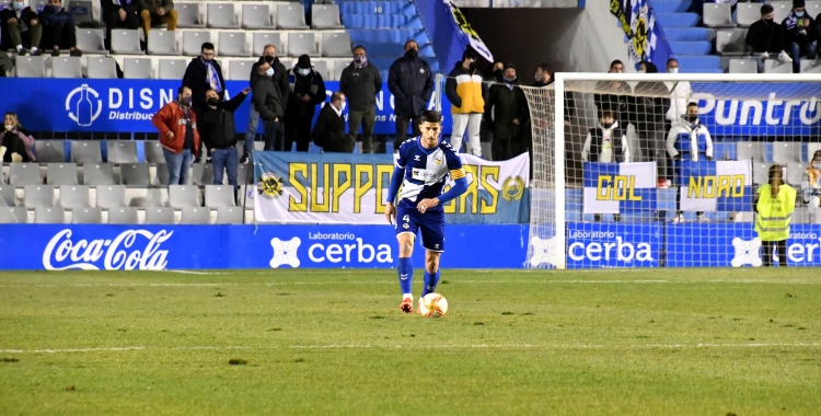 El partit contra l'Alcoyano, jugat entre setmana, va ser el de menys assistència de públic | CES