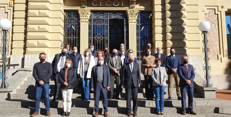 Membres del Pacte per la Reindustrialització del Vallès Occidental | Cedida