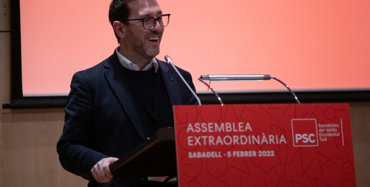 Paco Aranda, nou primer secretari del PSC al Vallès Occidental Sud | Roger Benet