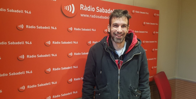 Jordi Gabaldà, a Ràdio Sabadell | Arxiu