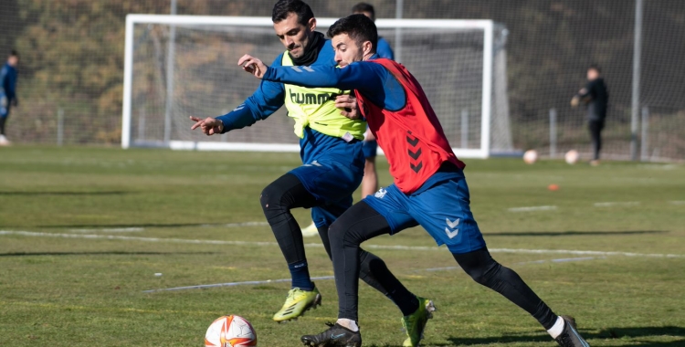 Jacobo durant un entrenament al CAR | Roger Benet