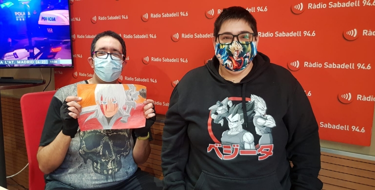 A Cau d'orella: La Lola i el Jesús, usuaris de CIPO Sabadell, exposen les seves creacions a la Biblioteca del Nord 