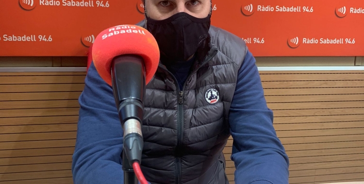 Ivan Margalef, a Ràdio Sabadell