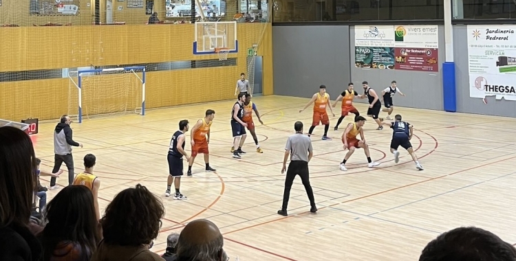 Moment de partit del passat cap de setmana | Bàsquet Pia