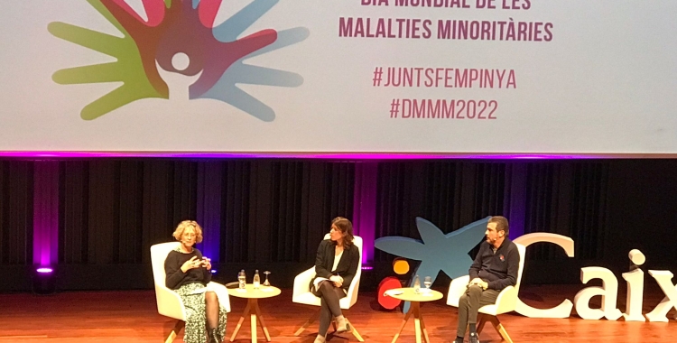 Jornada Malalties Minoritàries : Dra. Gemma Marfany i Juan Carlos Unzué. La Comunicació pacient i recerca amb els mitjans de comunicació.