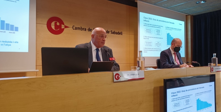 Josep Oliu, jornades Perspectives Econòmiques