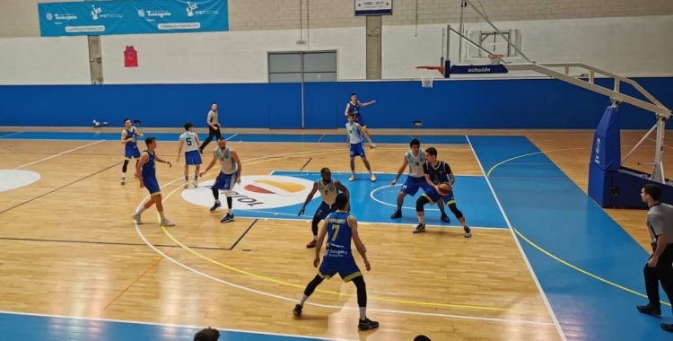 Un dels moments del partit del passat diumenge | @CBT_Tarragona