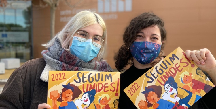 Pam López, il·lustradora "El que voldríem fer amb el calendari és arribar a totes les cases i visibilitzar la lluita de les dones".