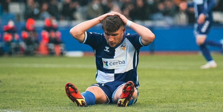 Aarón Rey lamenta l'error contra el Castilla | Sandra Dihör