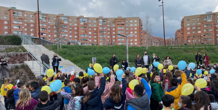 La plaça Espanya aquesta tarda | Ràdio Sabadell