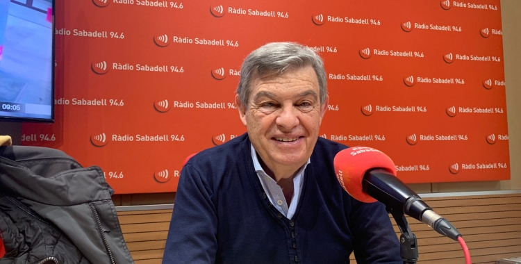 Joan B Casas a l'entrevista a Ràdio Sabadell | Mireia Sans