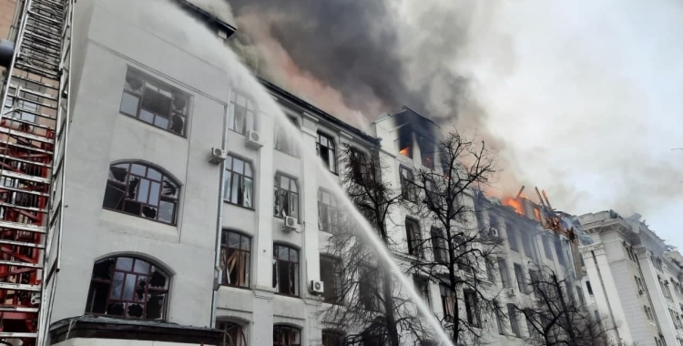 Garcia Planas és a Ucraïna a cobrir el conflicte | ACN