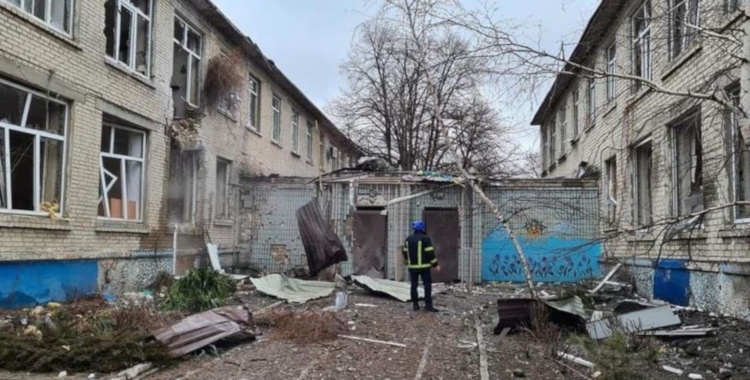 Un edifici de Sevrodonetsk destruït per les tropes russes | Ministeri d'Interior d'Ucraïna