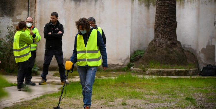 La recerca s'està fent amb aparells de geolocalització | Cedida