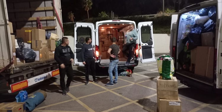 Imatges d'una recollida a Barcelona | ACN