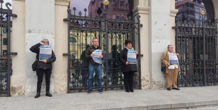 Membres de la plataforma organitzadora del festival/ Karen Madrid