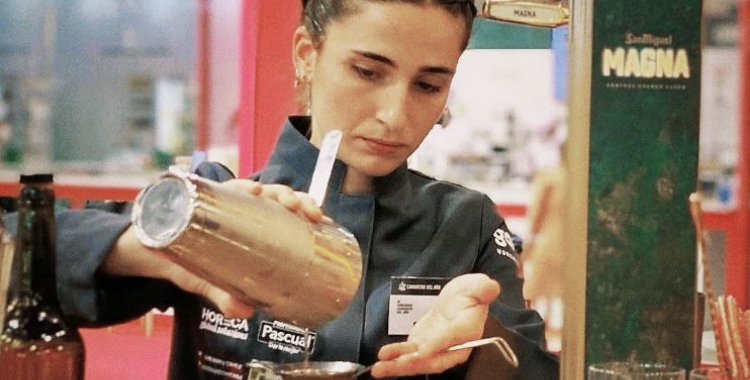 Mireia Ribas és la guanyadora del concurs Cambrer de l'Any 2022, que distingeix el millor de l'Estat en la seva professió | Cedida