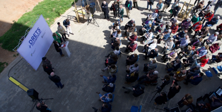 Imatge de l'acte de presentaciò del projecte de la residència del sud/ Roger Benet