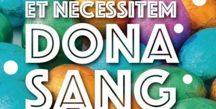 El Banc de Sang posa en marxa una campanya coincidint amb la Setmana Santa