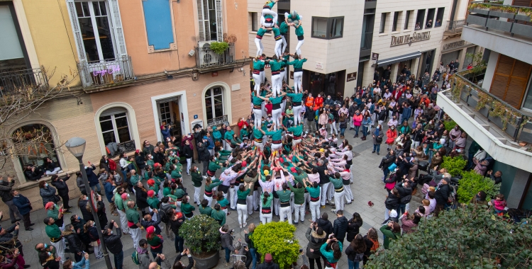 Carregant el 7de7 a la Diada del Tèxtil | Roger Benet 