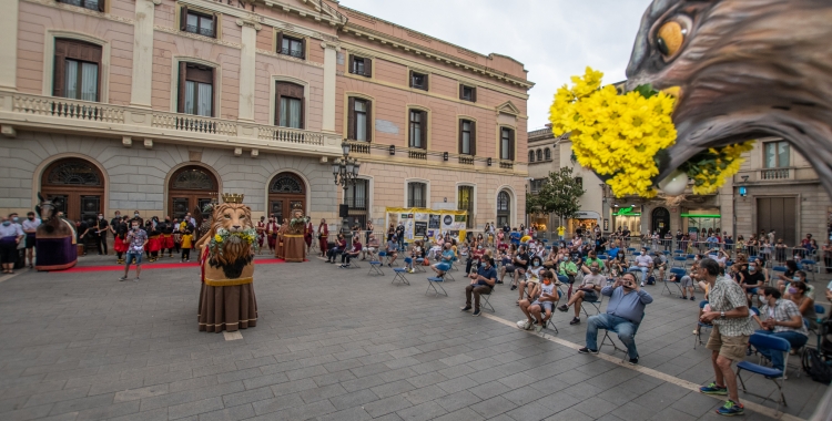 Presentació del Lleó de Sabadell, amb l'Àliga de la ciutat | Roger Benet