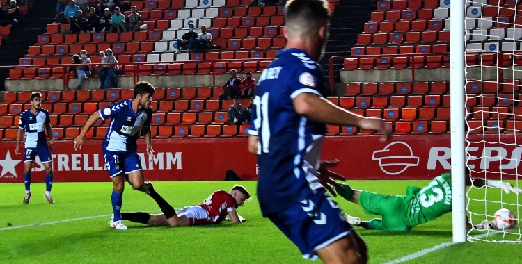 Néstor Querol al Nou Estadi de Tarragona