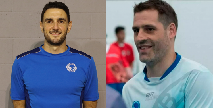 Els dos entrenadors dels equips absoluts del Club Natació Sabadell de voleibol | @CNSVolei