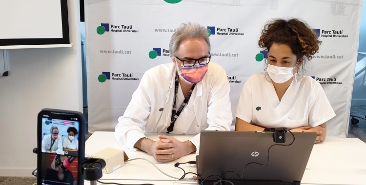 El cirurgia Rebassa i la nutricionista Torreño