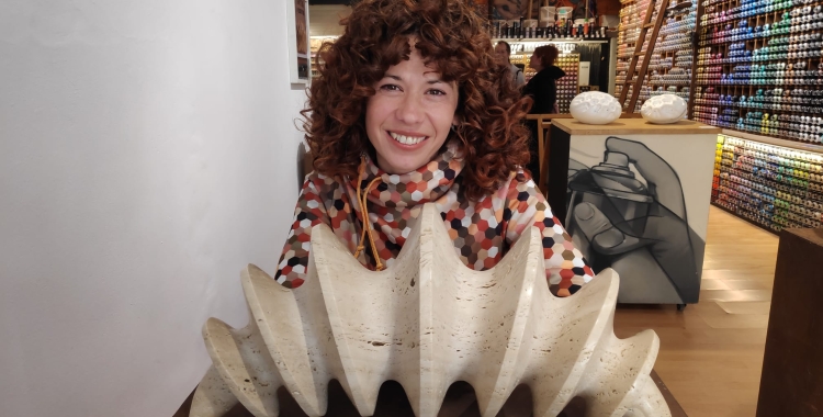 L'escultora sabadellenca exposa a Impaktes  Visuals, amb una mostra que tracta sobre els patrons de la natura