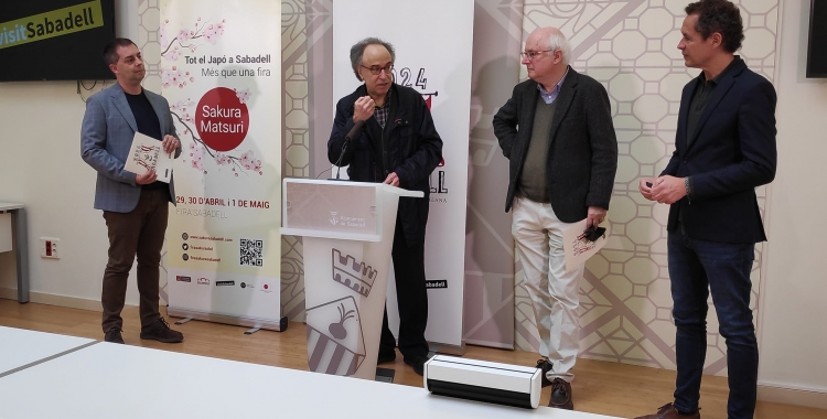 Presentació de l'acte a l'Ajuntament de Sabadell | Pau Duran