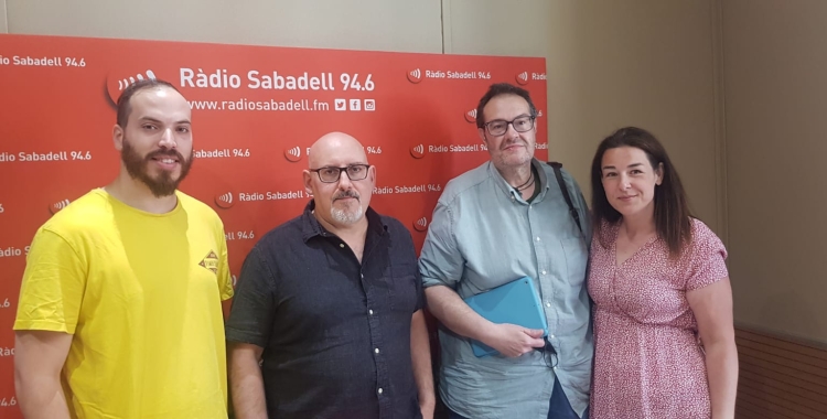 Representants de la cura 'El nord es mou' i de les activitats del 'divendres de