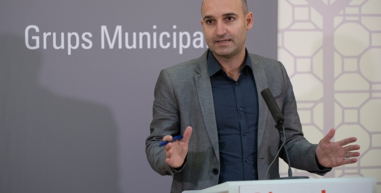 Adrián Hernández, portaveu de Ciutadans | Roger Benet 