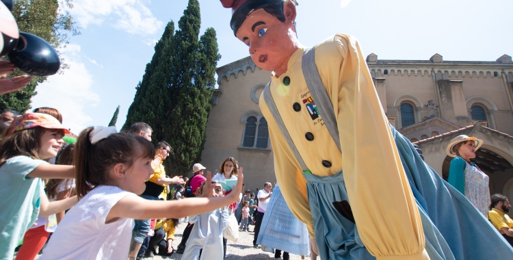 La cercavila ha concentrat part de la jornada al Santuari de la Salut | Roger Benet