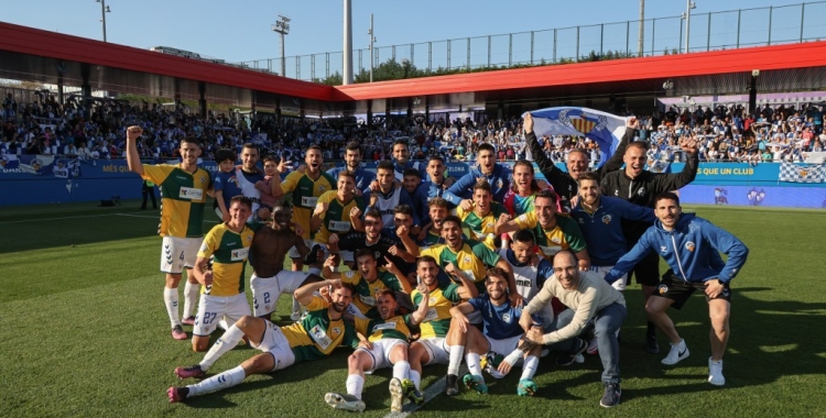 Celebració arlequinada al Johan Cruyff | CES