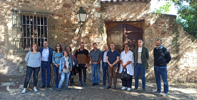 Els responsables dels museus de la ciutat, en la presentació del Dia dels Museus | Pere Gallifa